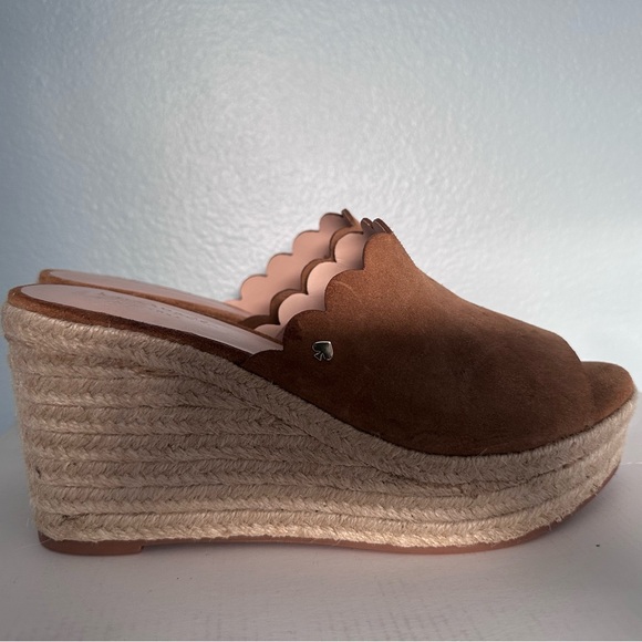 Kate Spade Tabby Espadrille Wedges in size 7.5 - Picture 5 of 9